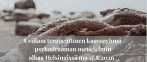 8 viikon psykodraamaryhmä 17.8. - 5.10.2026